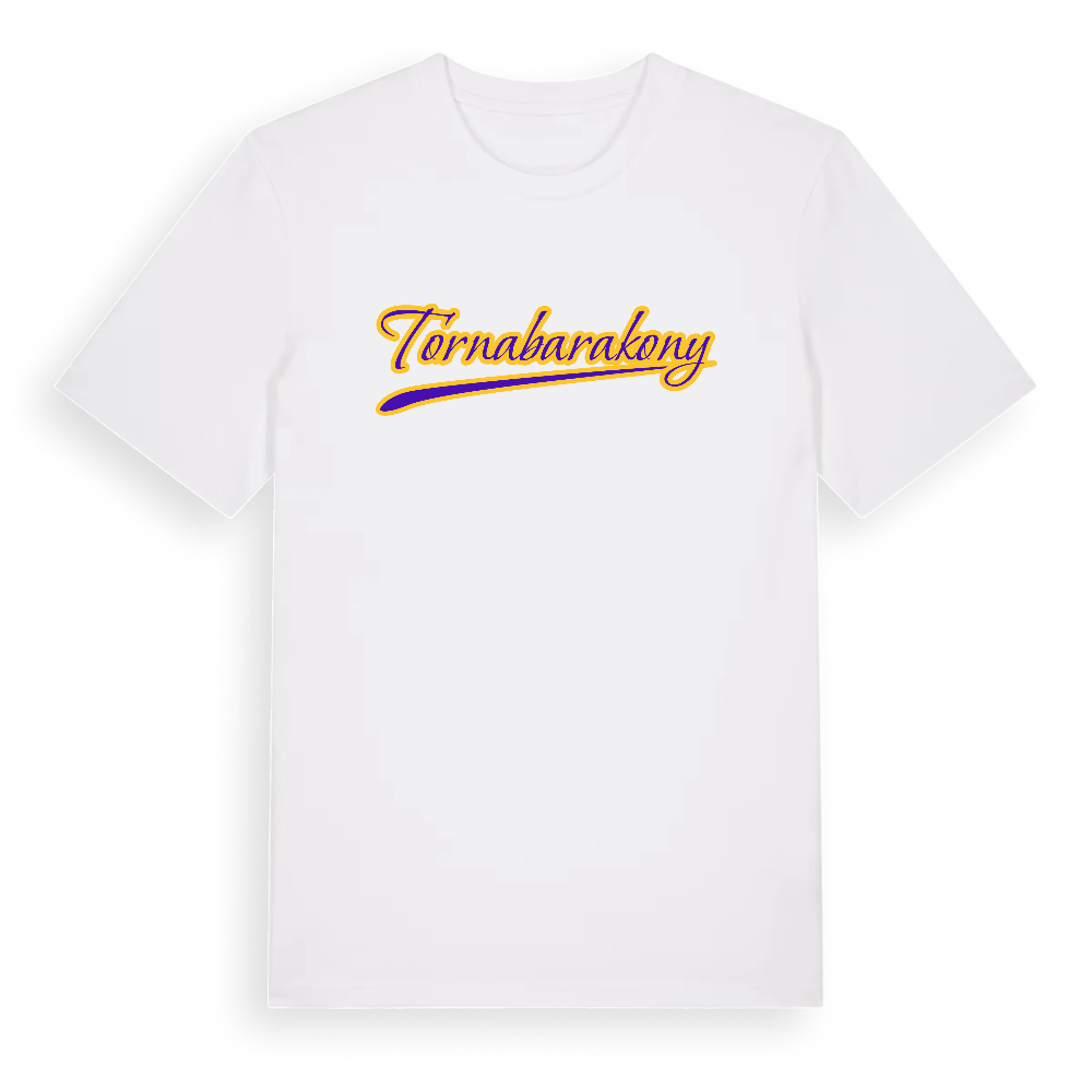 Tornabarakony baseball t-shirt – White, i miljö