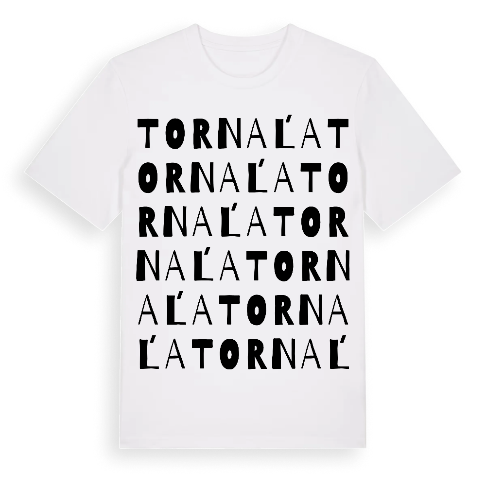 Tornaľa ordlek t-shirt – White, i miljö