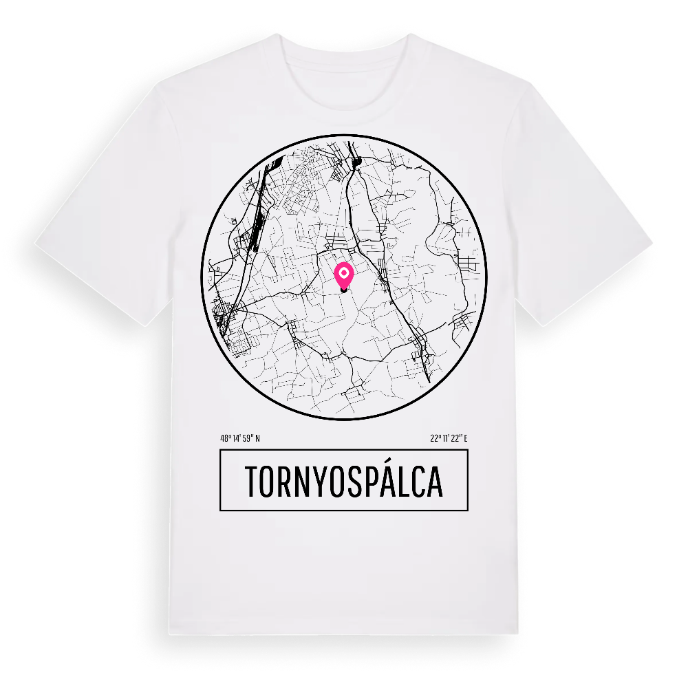 Tornyospálca t-shirt – White, i miljö