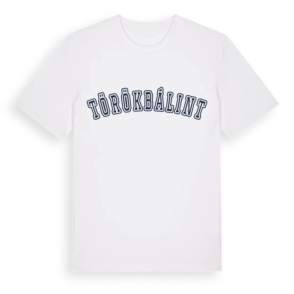 Törökbálint college t-shirt – White, i miljö