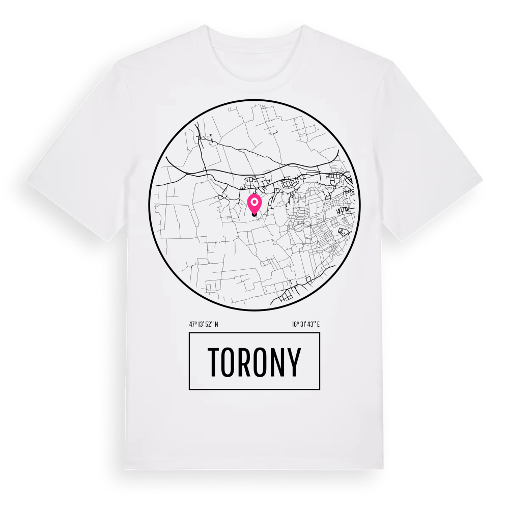 Torony t-shirt – White, i miljö