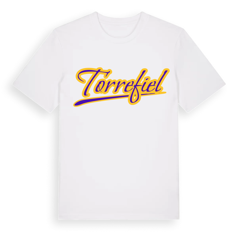 Torrefiel baseball t-shirt – White, i miljö