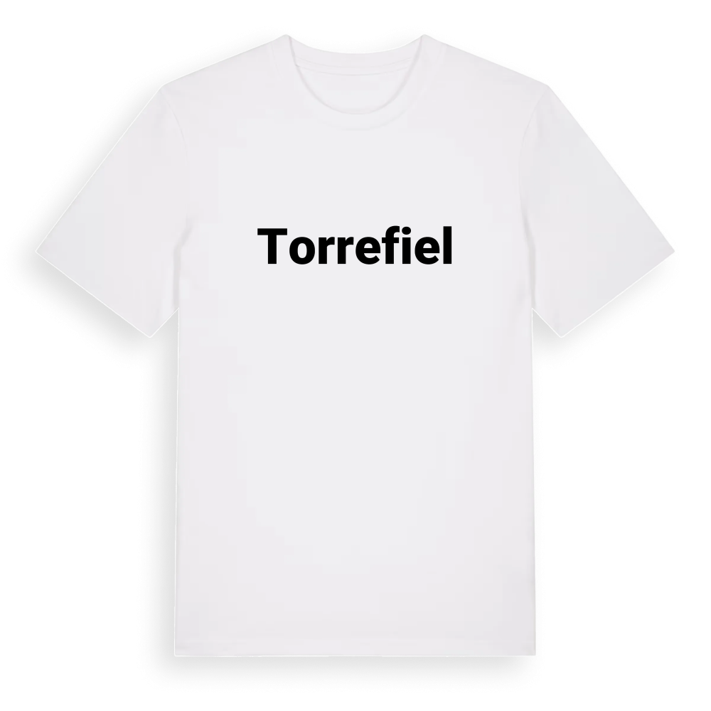Torrefiel fetstil t-shirt – White, i miljö