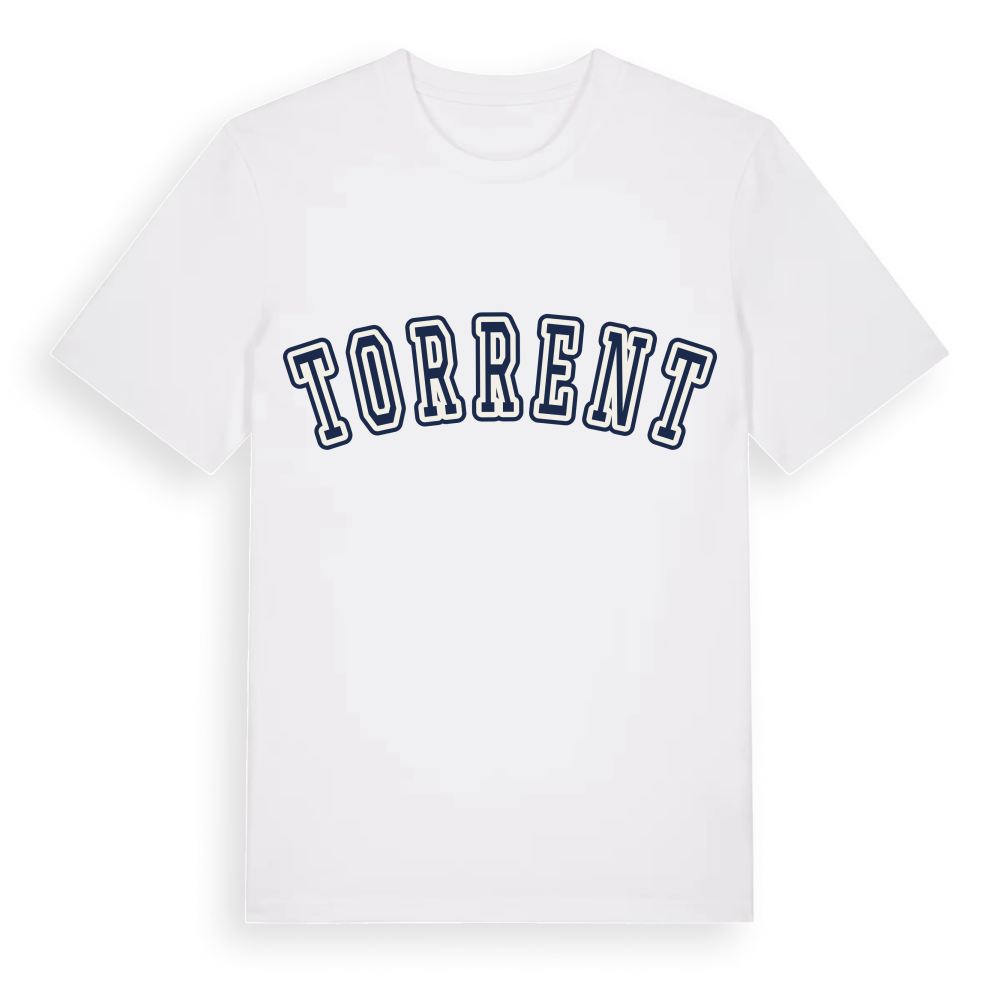 Torrent college t-shirt – White, i miljö