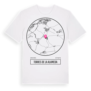 Torres de la Alameda t-shirt – ekologisk bomull t-shirt från Pinshirt