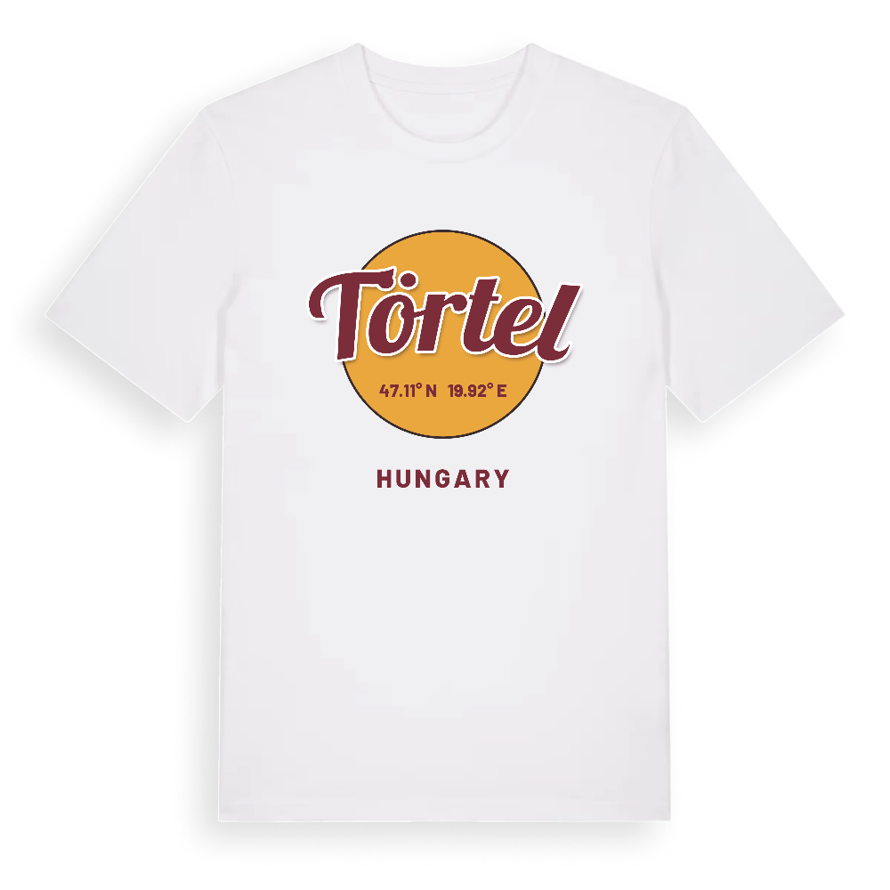 Törtel cirkel t-shirt – White, i miljö