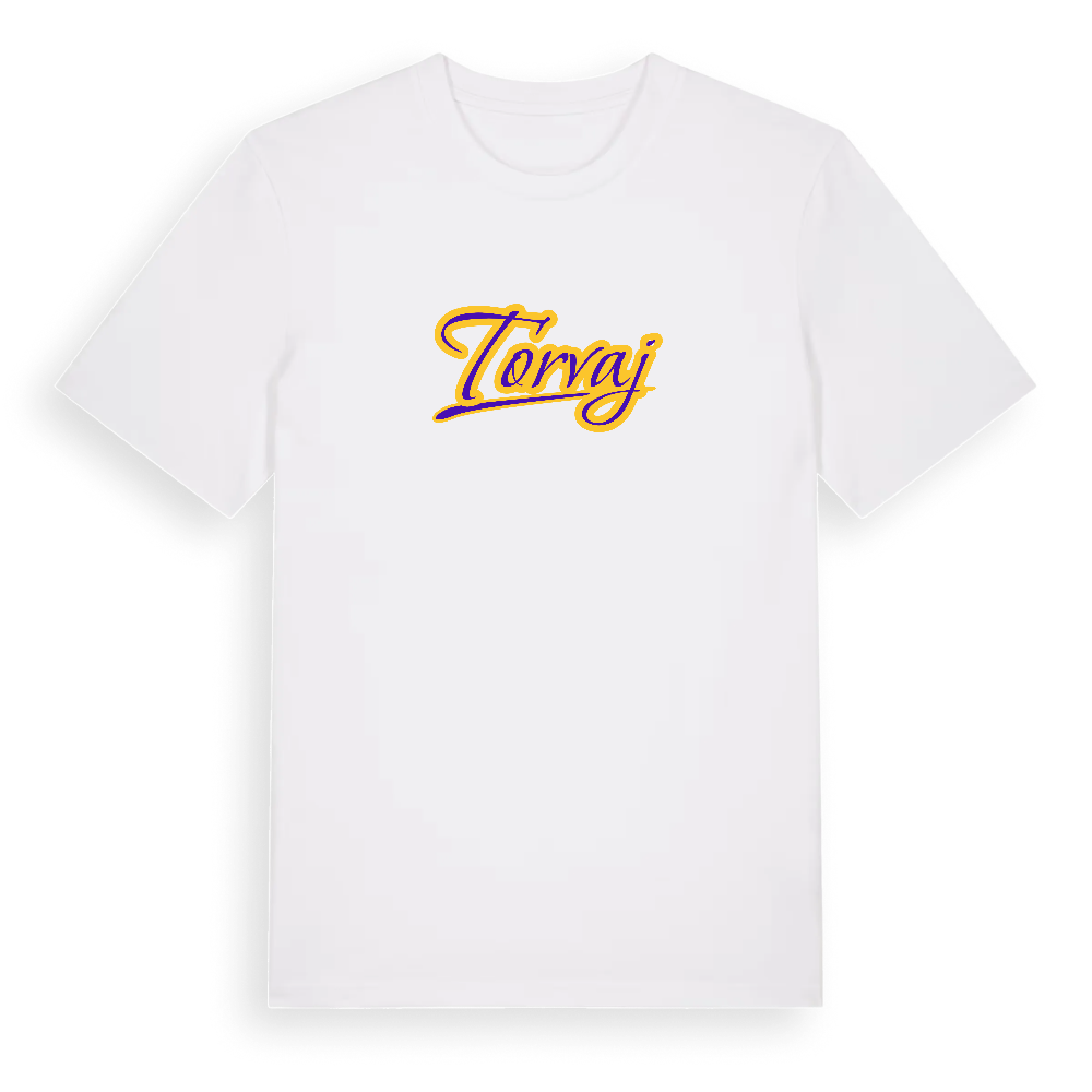 Torvaj baseball t-shirt – White, i miljö