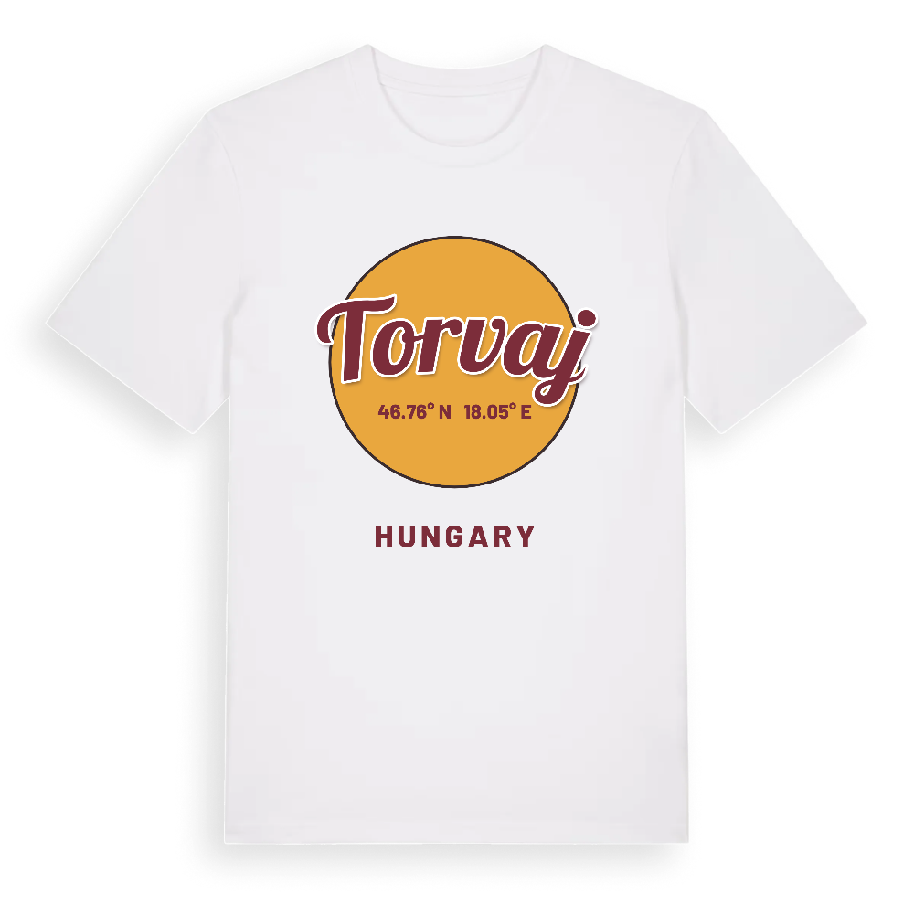 Torvaj cirkel t-shirt – White, i miljö