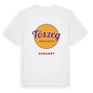 Tószeg cirkel t-shirt – ekologisk bomull t-shirt från Pinshirt