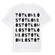 Tótkomlós ordlek t-shirt