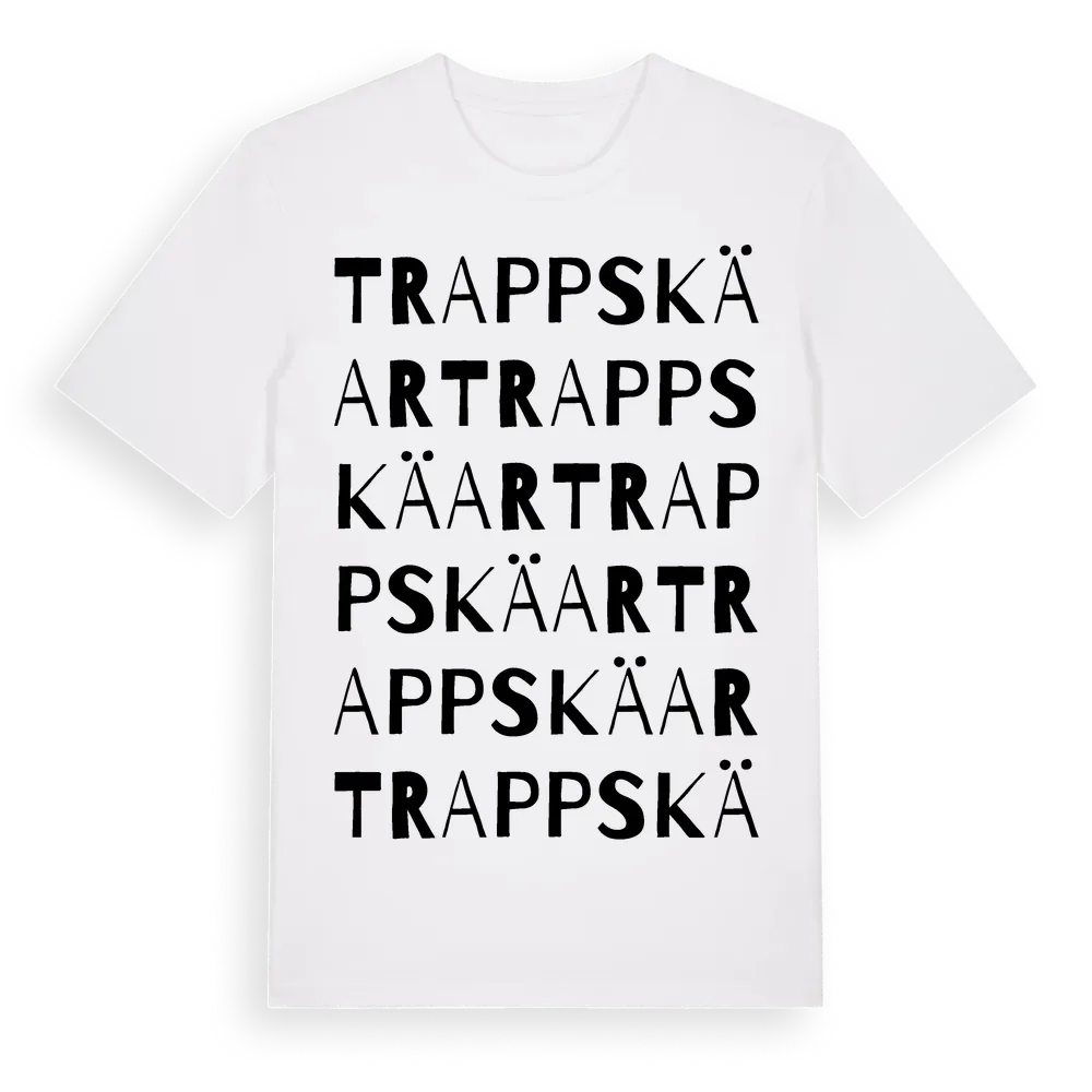 Trappskäar ordlek t-shirt i miljö