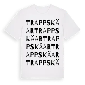 Trappskäar ordlek t-shirt – ekologisk bomull t-shirt från Pinshirt