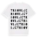 Trbovlje ordlek t-shirt