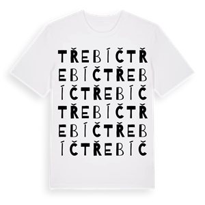 Třebíč ordlek t-shirt – ekologisk bomull t-shirt från Pinshirt