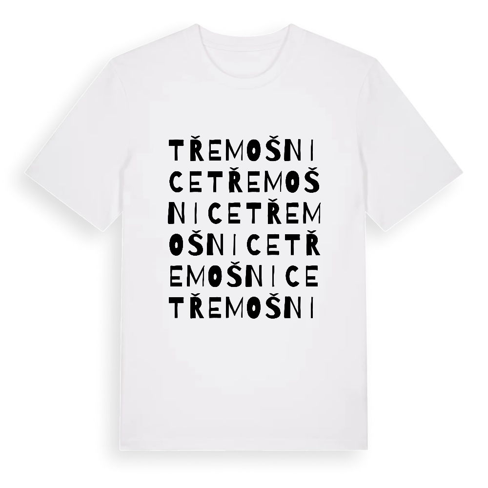 Třemošnice ordlek t-shirt – White, i miljö