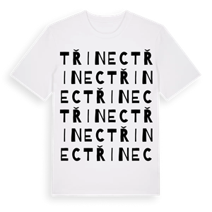 Třinec ordlek t-shirt – ekologisk bomull t-shirt från Pinshirt