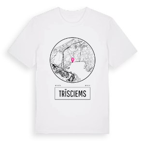Trīsciems t-shirt – ekologisk bomull t-shirt från Pinshirt