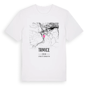 Trmice karta t-shirt – ekologisk bomull t-shirt från Pinshirt