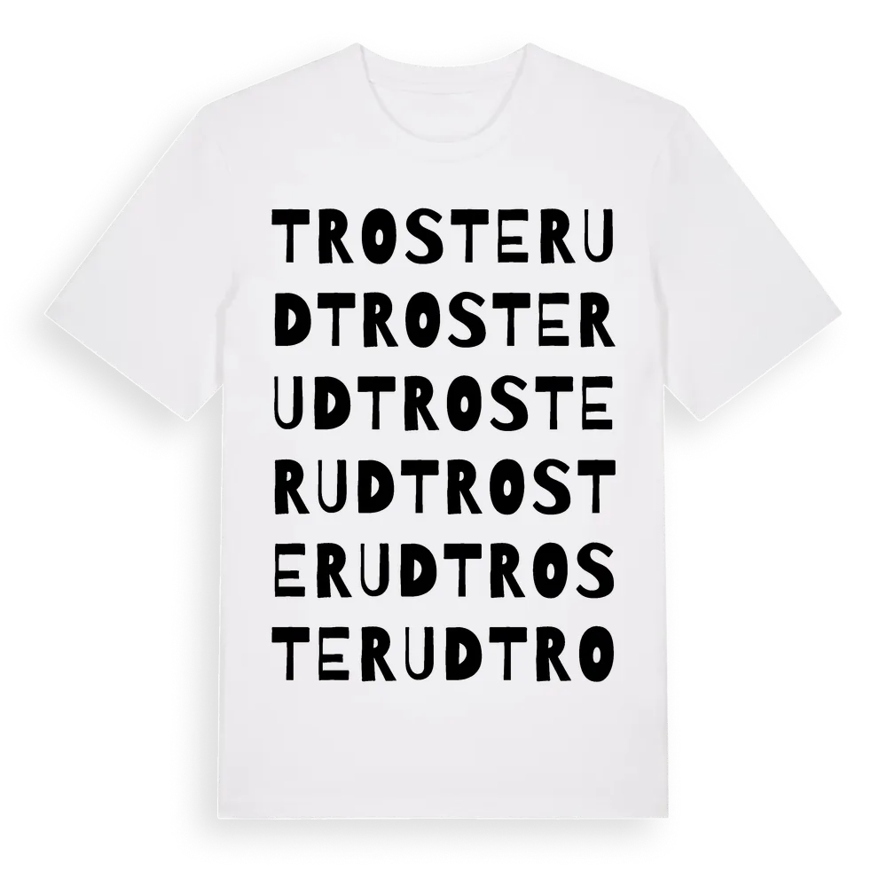 Trosterud ordlek t-shirt i miljö