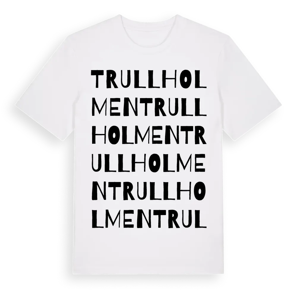 Trullholmen ordlek t-shirt i miljö