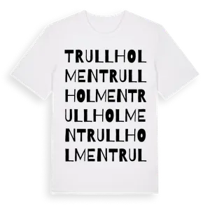 Trullholmen ordlek t-shirt – ekologisk bomull t-shirt från Pinshirt