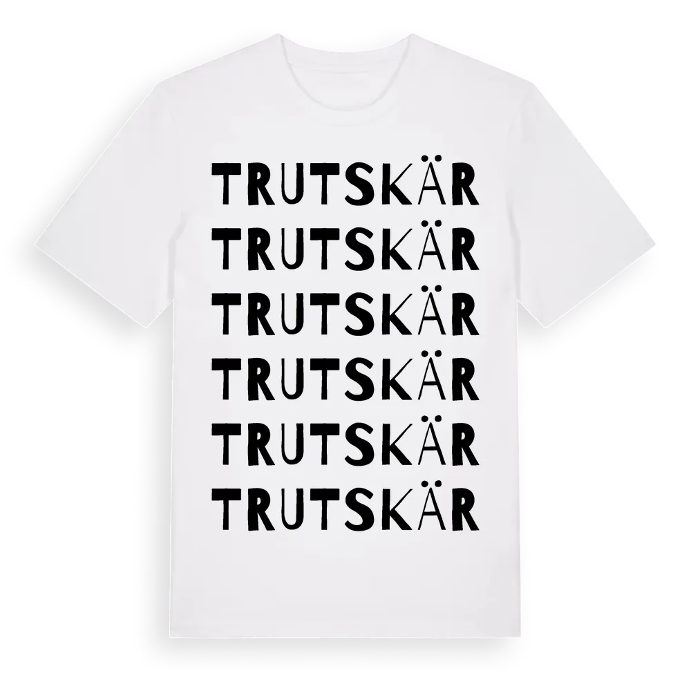 Trutskär ordlek t-shirt i miljö