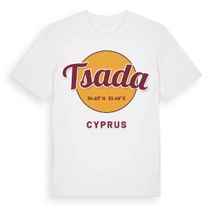 Tsada cirkel t-shirt – ekologisk bomull t-shirt från Pinshirt