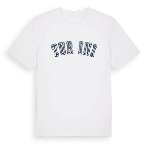Turčini college t-shirt – ekologisk bomull t-shirt från Pinshirt