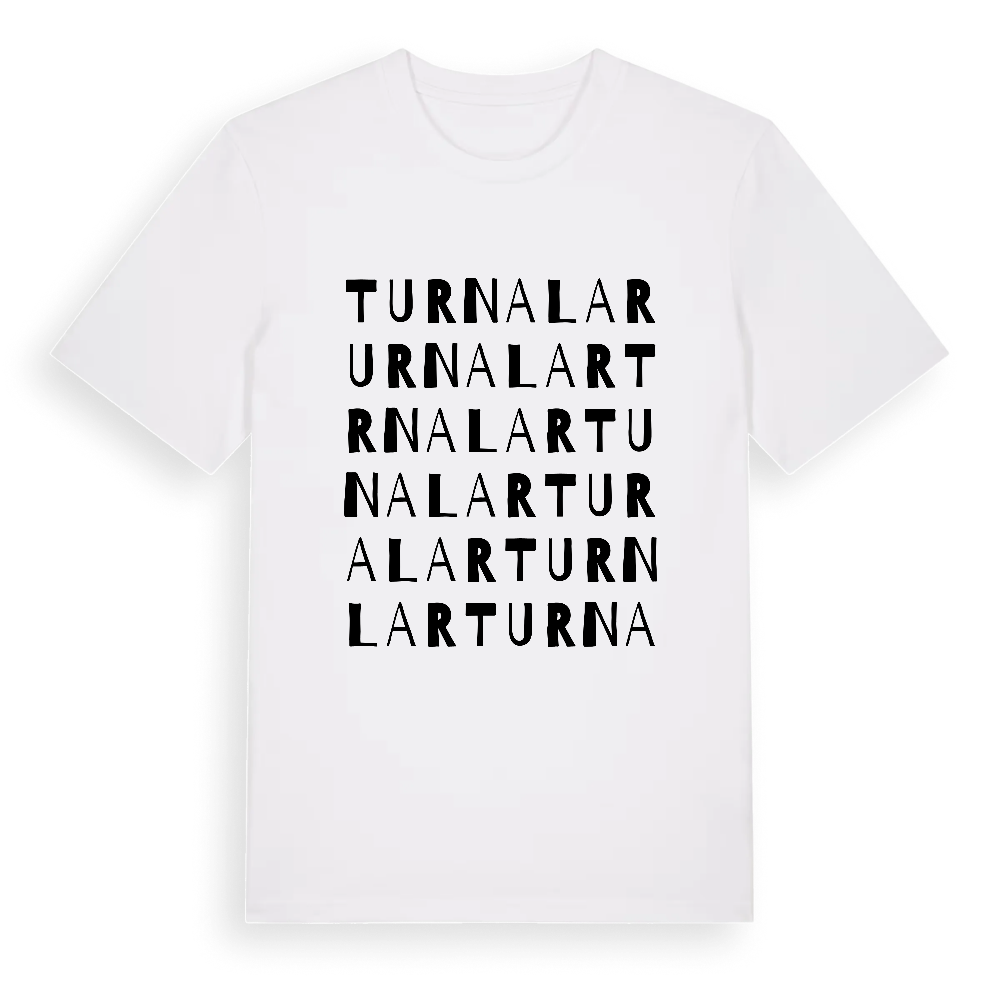 Turnalar ordlek t-shirt – White, i miljö