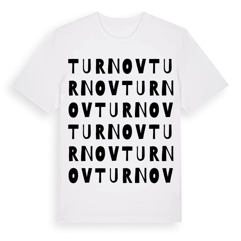 Turnov ordlek t-shirt – White, i miljö