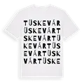 Tüskevár ordlek t-shirt