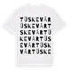 Tüskevár ordlek t-shirt