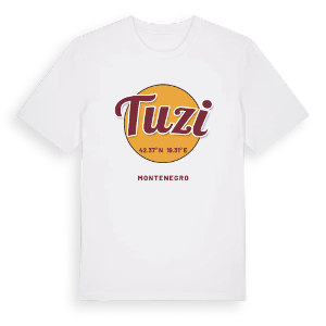 Tuzi cirkel t-shirt – ekologisk bomull t-shirt från Pinshirt