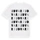Udvari ordlek t-shirt