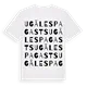 Ugāles pagasts ordlek t-shirt