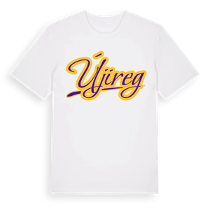 Újireg baseball t-shirt – ekologisk bomull t-shirt från Pinshirt