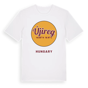 Újireg cirkel t-shirt – ekologisk bomull t-shirt från Pinshirt