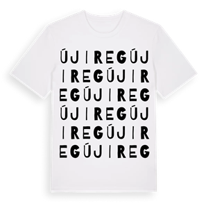 Újireg ordlek t-shirt – ekologisk bomull t-shirt från Pinshirt