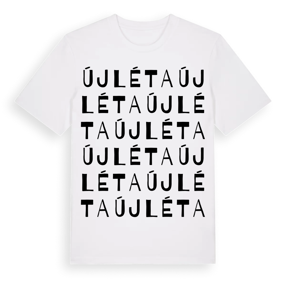 Újléta ordlek t-shirt – White, i miljö