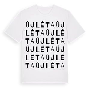 Újléta ordlek t-shirt – ekologisk bomull t-shirt från Pinshirt
