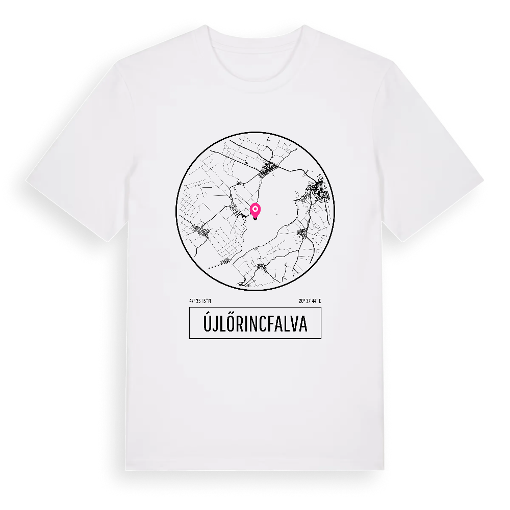 Újlőrincfalva t-shirt – White, i miljö