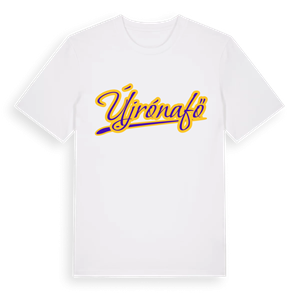 Újrónafő baseball t-shirt – ekologisk bomull t-shirt från Pinshirt