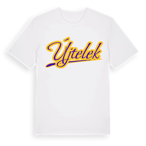 Újtelek baseball t-shirt – ekologisk bomull t-shirt från Pinshirt