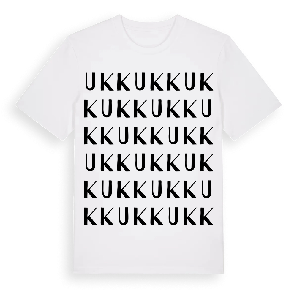 Ukk ordlek t-shirt – White, i miljö