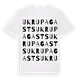 Ukru pagasts ordlek t-shirt