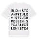 Ülemistejärve ordlek t-shirt