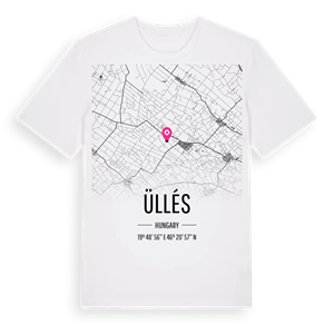 Üllés karta t-shirt – ekologisk bomull t-shirt från Pinshirt