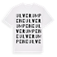 Ulverumpene ordlek t-shirt