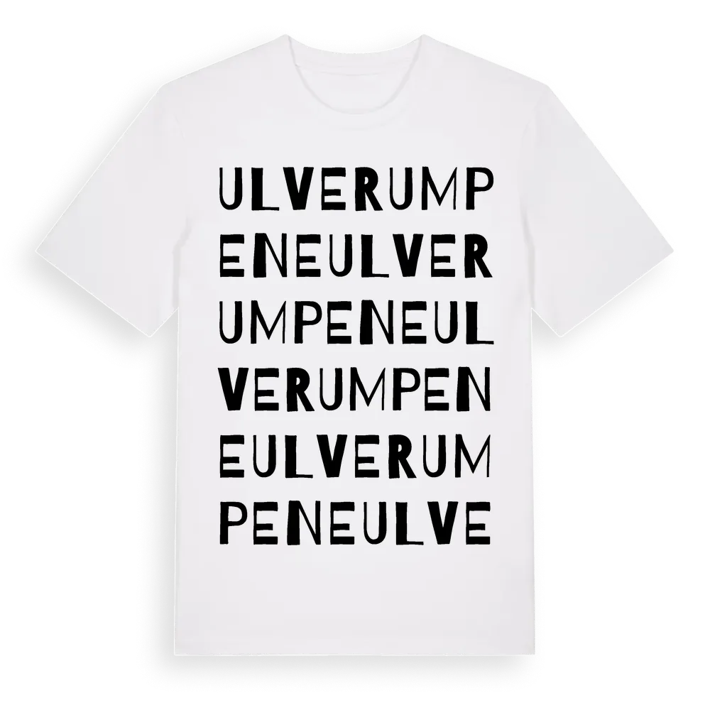 Ulverumpene ordlek t-shirt i miljö