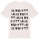 Vintage White t-shirt med Ulvshyttan ordlek t-shirt
